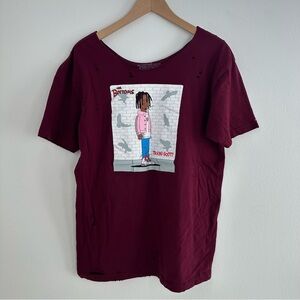 Travis Scott Off the Shoulder Tee